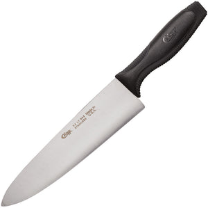 Case Cutlery XX 13.375" Black Handle Kitchen Chefs Fixed Blade Knife 31716