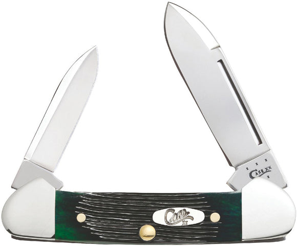 Case Cutlery XX Baby Butterbean Barnboard Hunter Green Folding Blade Knife 32119