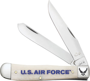 Case XX Cutlery Air Force Trapper USAF Folding Pocket Knife 32404