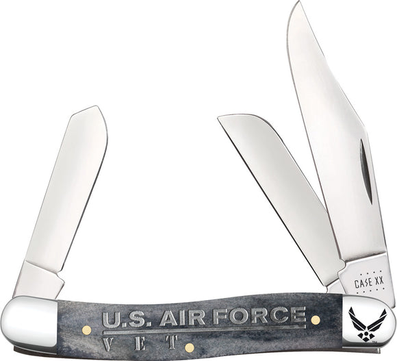 Case XX Cutlery Air Force Stockman USAF Folding Pocket Knife 32405