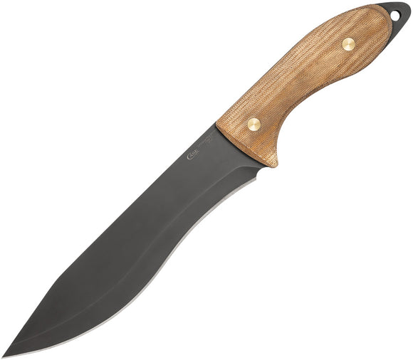 Case Cutlery Sasquatch Bowie Brown Micarta 1095 Fixed Blade Knife 35101