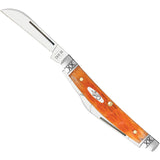 Case Cutlery Small Congress Cayenne Jigged Bone Folding  Pocket Knife 35808