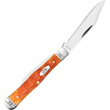 Case Cutlery Swell Center Jack Cayenne Bone Folding Stainless Pocket Knife 35811