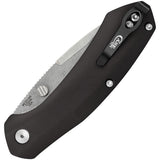 Case Cutlery Westline Linerlock Black Aluminum Folding S35VN Pocket Knife 36550