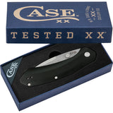 Case Cutlery Westline Linerlock Black Aluminum Folding S35VN Pocket Knife 36550