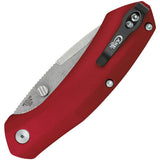 Case Cutlery Westline Linerlock Red Aluminum Folding S35VN Pocket Knife 36551
