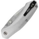 Case Cutlery Westline Linerlock Gray Aluminum Folding S35VN Pocket Knife 36553
