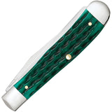 Case Cutlery Trapper Jade Jigged Bone Folding Stainless Pocket Knife 48940