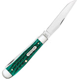 Case Cutlery Trapper Jade Jigged Bone Folding Stainless Pocket Knife 48940