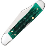 Case Cutlery Mini Copperlock Jade Bone Folding Stainless Pocket Knife 48949