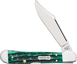 Case Cutlery Mini Copperlock Jade Bone Folding Stainless Pocket Knife 48949