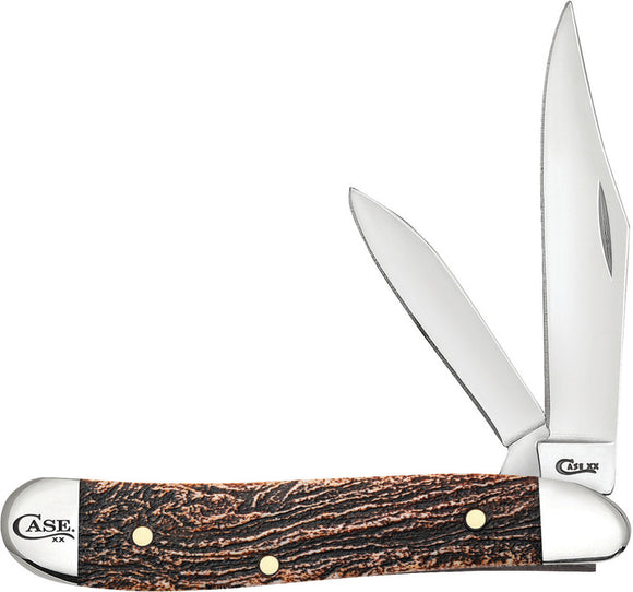 Case Cutlery Peanut Valley Jig Bone Folding Pocket Knife 49955