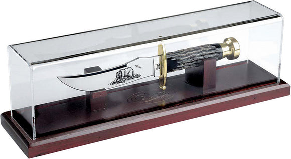 Case Cutlery XX Magnetic Kodiak Knife Display Box w/ Cherry Base 50155