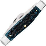Case Cutlery Large Stockman Mediterranean Blue Bone Folding Pocket Knife 51861