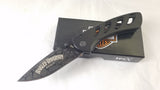 Case Cutlery XX Harley-Davidson Motorcycle BLK Tec X Exo-Loc Folding Knife 52092