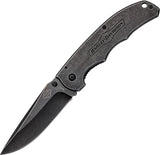 Case Cutlery Harley Davidson Blackwash Tec X Linerlock Blade Folding Knife 52130