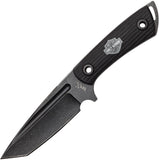 Case Cutlery 8.5" Harley Davidson Black Groove ABS Fixed Tanto Blade Knife - 52164