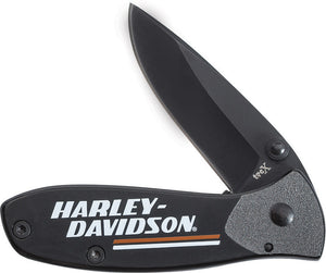 Case Cutlery Harley TecX Black Stainless Folding Pocket Knife 52189
