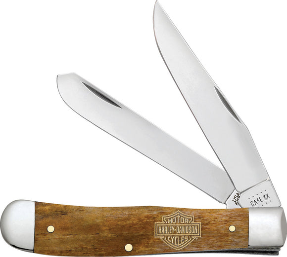 Case XX Cutlery Harley Davidson Trapper Folding Pocket Knife 52226