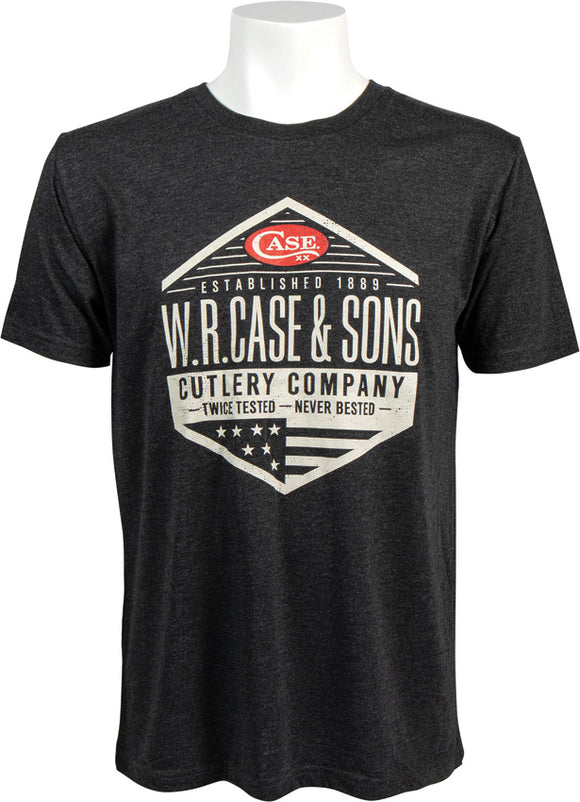 Case Cutlery T-Shirt Black W.R. Case Logo XXL 52566