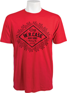 Case Cutlery T-Shirt Red W.R. Case Logo XL 52571