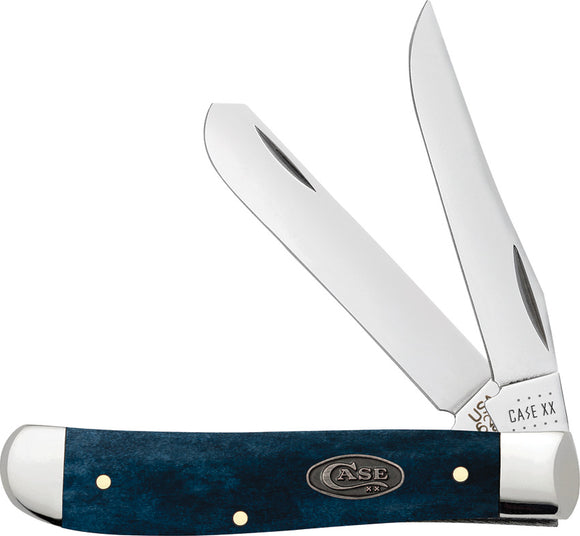 Case XX Cutlery Mini Trapper Mediterranean Folding Pocket Knife 52803