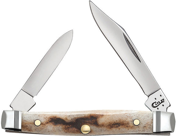 Case Cutlery XX Prime Vintage Stag Small Pen Folding Ltd Ed. Blade Pocket Knife 52952