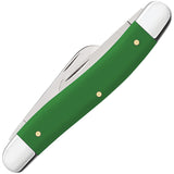 Case Cutlery Med Stockman Green Synthetic Folding Stainless Pocket Knife 53392