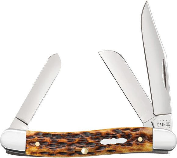 Case Cutlery Stockman Antique Peach Folding Pocket Knife 55223