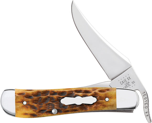 Case Cutlery Russlock Antique Peach Folding Pocket Knife 55227