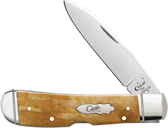 Case Cutlery XX Tribal Lock Antique Bone Handle Folding Blade Pocket Knife 58190