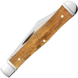 Case Cutlery Swell Center Jack Antique Bone Folding Stainless Pocket Knife 58202