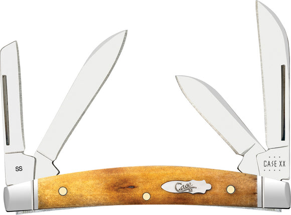 Case Cutlery Small Congress Antique Bone Folding Pocket Knife 58209