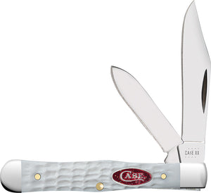 Case Cutlery Swell Center Jack Pocket Knife White Folding Stainless Blades 60193