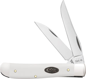 Case Cutlery Mini Trapper Folding Pocket Knife Slip-Jt Synthetic Stainless 63965