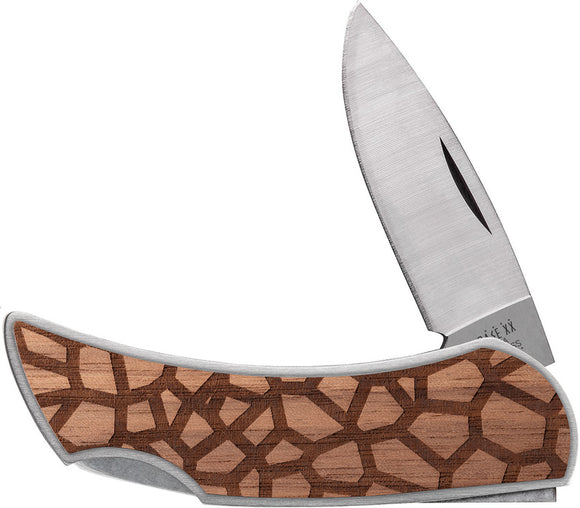 Case Cutlery Woodchuck Folding Pocket Knife Lockback Wood Stainless 64320