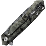 Case Cutlery Kinzua Framelock OD Green Camo Aluminum Folding S35VN Pocket Knife 64635