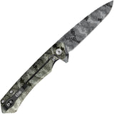 Case Cutlery Kinzua Framelock OD Green Camo Aluminum Folding S35VN Pocket Knife 64635