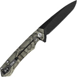 Case Cutlery Kinzua Framelock OD Green Snake Aluminum Folding S35VN Pocket Knife 64636