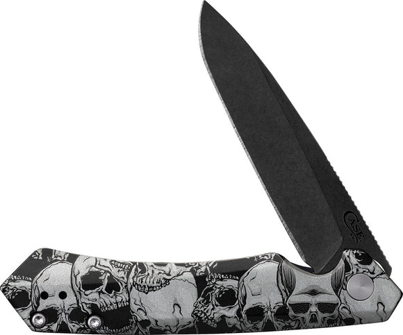 Case Cutlery Kinzua Framelock Black Aluminum Folding S35VN Pocket Knife 64645
