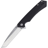 Case Cutlery Kinzua EDC Framelock Black Aluminum Folding S35VN Tanto Knife 64684