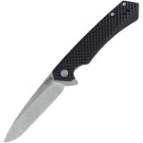 Case Cutlery Kinzua EDC Framelock Black Aluminum Folding S35VN Knife 64688