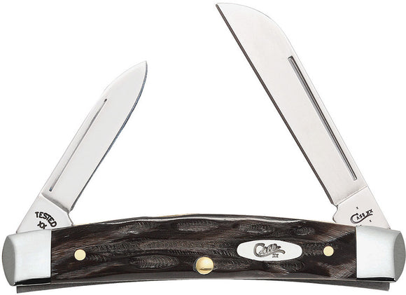 Case XX Buffalo Horn Medium Congress Folding Pocket Knife BH2052SS - 65027