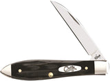 Case Cutlery XX Teardrop Jigged Buffalo Horn Handle Folding Blade Knife 65224