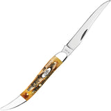 Case Cutlery Medium Toothpick 6.5 Bonestag Folding Stainless Pocket Knife 65328