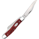 Case Cutlery Stockman Knife Ruby Stardust Kirinite Folding Stainless 67001