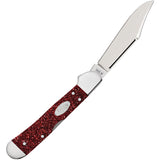 Case Cutlery Mini Copperlock Folding Pocket Knife Red Stardust Stainless 67003