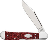 Case Cutlery Mini Copperlock Folding Pocket Knife Red Stardust Stainless 67003