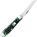 Case Cutlery Mini Trapper Bermuda Green Folding Pocket Knife 71226