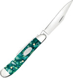 Case Cutlery Peanut SparXX Green Kirinite Folding Stainless Pocket Knife 71384